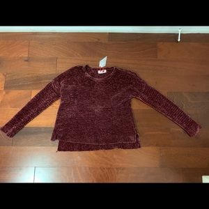 NWT!! Pink Rose SWEATER!
